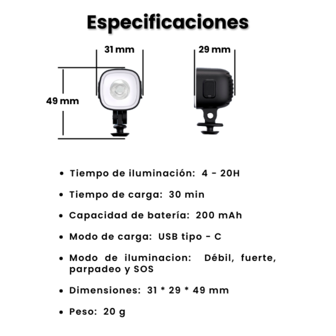 Especificaciones